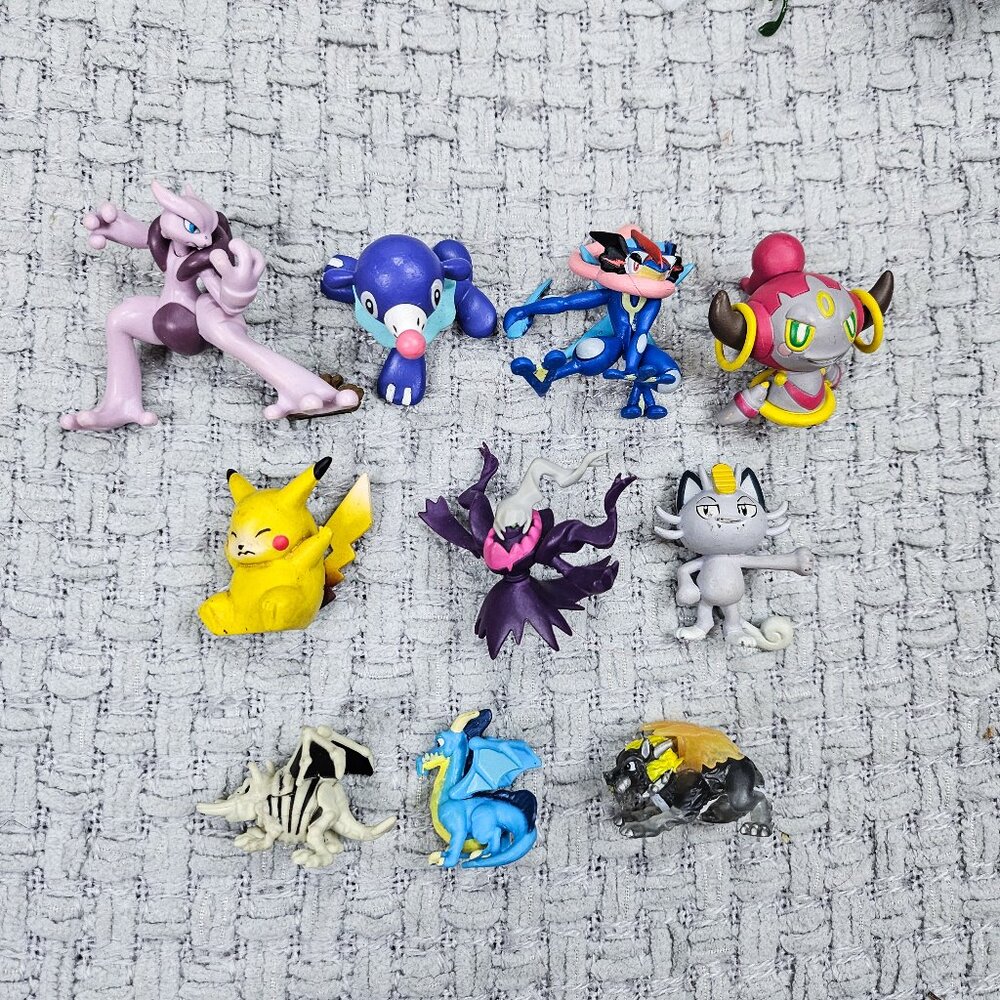 Pokémon Dragamonz Mini Figures Mewtwo Meowth Pikachu Mix 'n Match 3/$36
